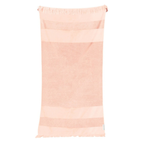 Ružová bavlnená plážová osuška Sunnylife Summer Stripe, 175 x 90 cm