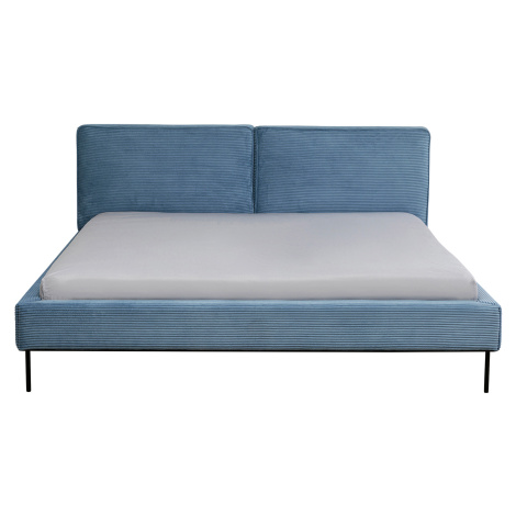 East Side manželská posteľ modrá 160x200 cm Kare Design