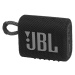 Prenosný reproduktor Bluetooth, 4,2 W, v5.1, pripínací, vodotesný, JBL Go 3, čierny