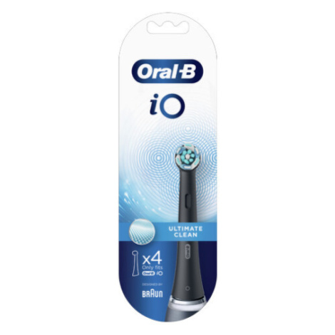 ORAL-B iO ultimate clean black čistiace náhradné hlavice 4 ks