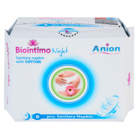 BIOINTIMO anion vložky Night 8 ks