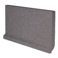 Sokel Rako Taurus Granit antracitovo šedá 8x20 cm mat TSPF6065.1