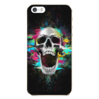 Odolné silikónové puzdro iSaprio - Skull in Colors - iPhone 5/5S/SE