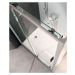CERSANIT - Sprchovací kút ARTECO obdĺžnik 100x80x190, posuv, číre sklo S157-011