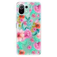 Odolné silikónové puzdro iSaprio - Flower Pattern 01 - Xiaomi Mi 11 Lite