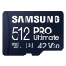 Samsung micro SDXC 512GB PRO Ultimate + USB adaptér