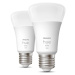 Philips HUE Bluetooth 2x žiarovka LED E27 A60 9,5 W 1055lm 2700K