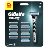 GILLETTE Mach3 Strojček + 12 Náhradných hlavíc Special pack