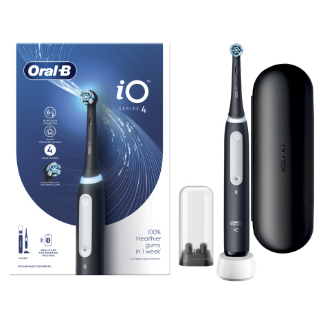 ORAL-B iO Series 4 Black Elektrická Zubná Kefka