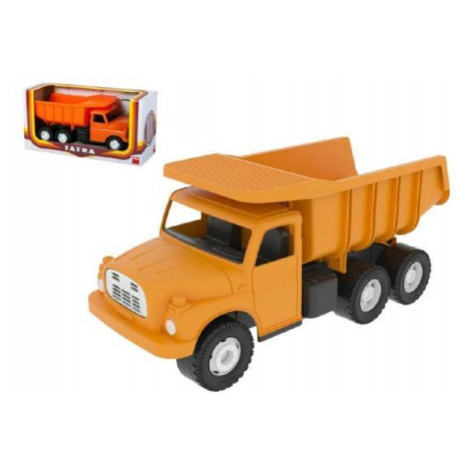 Auto Tatra 148 plast 30cm celá oranžová v krabici