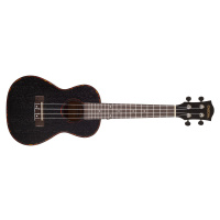 Cascha HH 2300 Premium Mahogany Ukulele Set Black