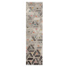 Běhoun Moda River Grey/Multi - 60x230 cm Flair Rugs koberce