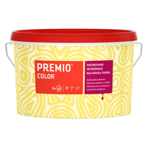 PREMIO COLOR - Farebná interiérová farba svieža limetka (premio) 4 kg