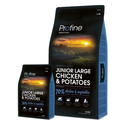 Profine Dog Junior Large Chicken/Potatoes - 3kg