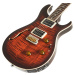 PRS SE Custom 24 Semi-Hollow Piezo OB Orange Tiger Smokeburst