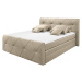 Sconto Posteľ boxspring CALGARY 2 béžová, 180x200 cm