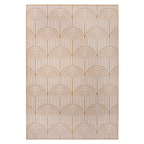 Kusový koberec Pangli 105849 Ochre – na ven i na doma - 120x170 cm Hanse Home Collection koberce