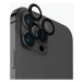 Ochranné sklo UNIQ Optix Aluminum Camera Lens Protector iPhone 15 Pro 6.1" midnight black glass 