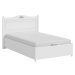 Detská posteľ 120x200cm ballerina - biela