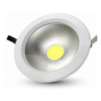 Stropné LED svietidlo zapustené HL 30W, 6000K, 3600lm, biele VT-26301 (V-TAC)