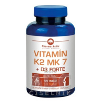 Pharma Activ Vitamín K2 MK 7 + D3 FORTE