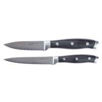 ERNESTO® Kuchynský nôž/Nôž na zeleninu z damascénskej ocele (nože na zeleninu s nitovanou rukovä