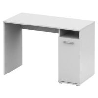 PC stôl, biela,  NOKO-SINGA 21