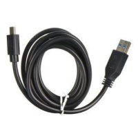 USB kábel typ-C 3.1 / 3.0, 2 metre čierny
