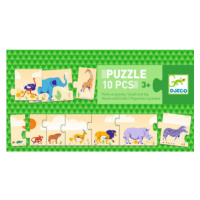 Puzzle - Od najmenšieho k najväčšiemu - 10 ks