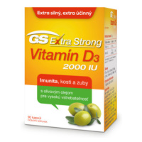 GS Extra strong vitamín D3 2000 IU 90 tabliet