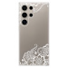 Odolné silikónové puzdro iSaprio - White Lace 02 - Samsung Galaxy S24 Ultra