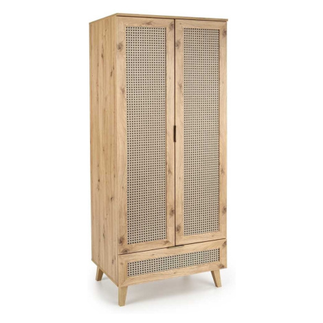 Halmar Šatníková skriňa Rustico, dub artisan