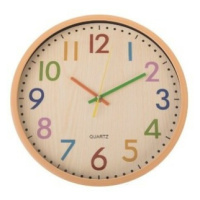 Nástenné hodiny Colored, pr. 30,5 cm, plast