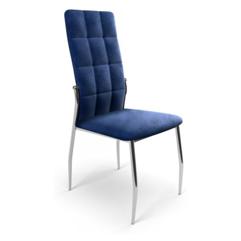 Jedálenská stolička K416 Modrá,Jedálenská stolička K416 Modrá Halmar