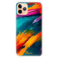 Odolné silikónové puzdro iSaprio - Blue Paint - iPhone 11 Pro Max