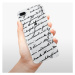Odolné silikónové puzdro iSaprio - Handwriting 01 - black - iPhone 8 Plus