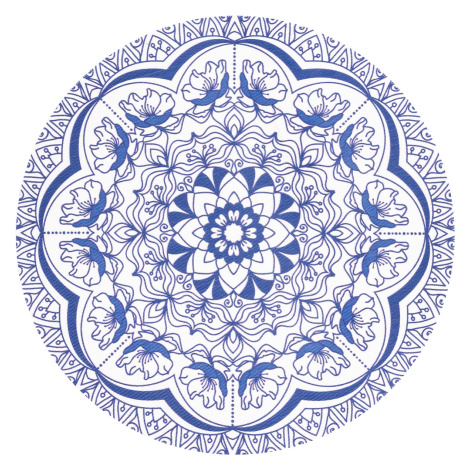 Prestieranie Iva Kvet modrá, 38 cm
