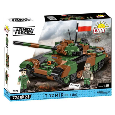 Cobi Armed Forces T-72 M1R (PL/UA), 1:35, 724 k, 2 f