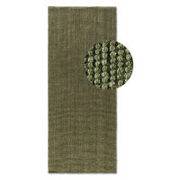 Khaki jutový behúň 80x200 cm Bouclé – Hanse Home