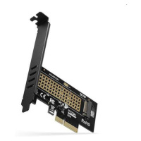 AXAGON PCEM2-N PCI-E 3.0 4x - M.2 SSD NVMe, up to 80mm SSD