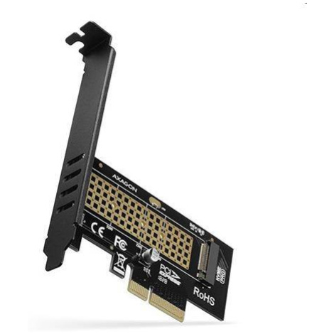 AXAGON PCEM2-N PCI-E 3.0 4x - M.2 SSD NVMe, up to 80mm SSD