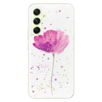 Odolné silikónové puzdro iSaprio - Poppies - Samsung Galaxy A54 5G