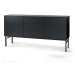 Čierne kovové podnožie pre skrine 176x38 cm Edge by Hammel - Hammel Furniture