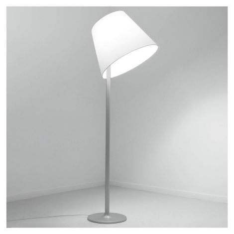 Artemide Melampo stojaca lampa, 217 cm, sivá