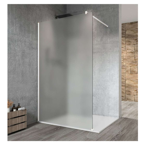 Gelco Vario - Sprchová stena Walk-In, 130 cm, Coated Glass, biela/matné sklo GX1413GX1015