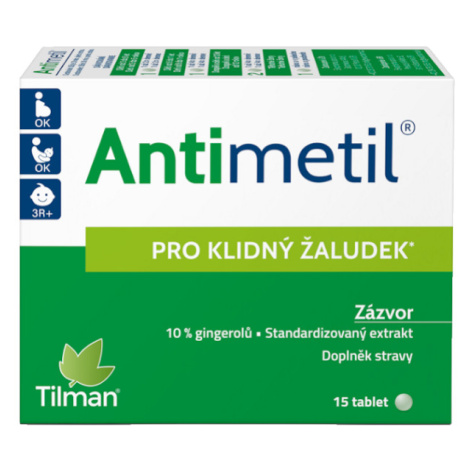 TILMAN Antimetil 15 tabliet