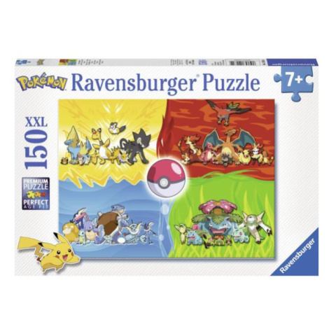 Ravensburger Druhy Pokémonov 150 dielikov