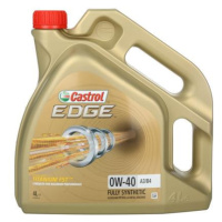 CASTROL Olej Castrol EDGE SPORT TITANIUM 0W-40 4L CEST0W404L