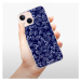 Odolné silikónové puzdro iSaprio - Blue Leaves 05 - iPhone 13 mini