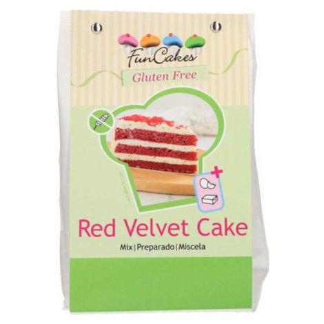 Zmes bezlepková na red velvet 400 g - FunCakes